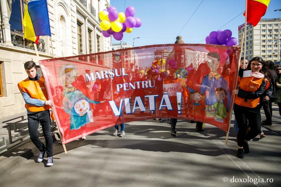 Marșul pentru viață, Iași, 2019 / foto: Silviu Cluci