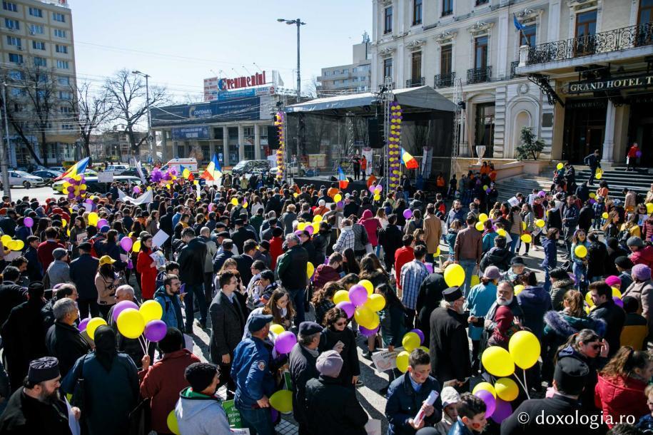 Marșul pentru viață, Iași, 2019 / foto: Silviu Cluci