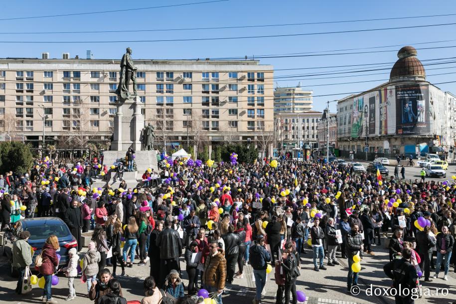 Marșul pentru viață, Iași, 2019 / foto: Oana Nechifor