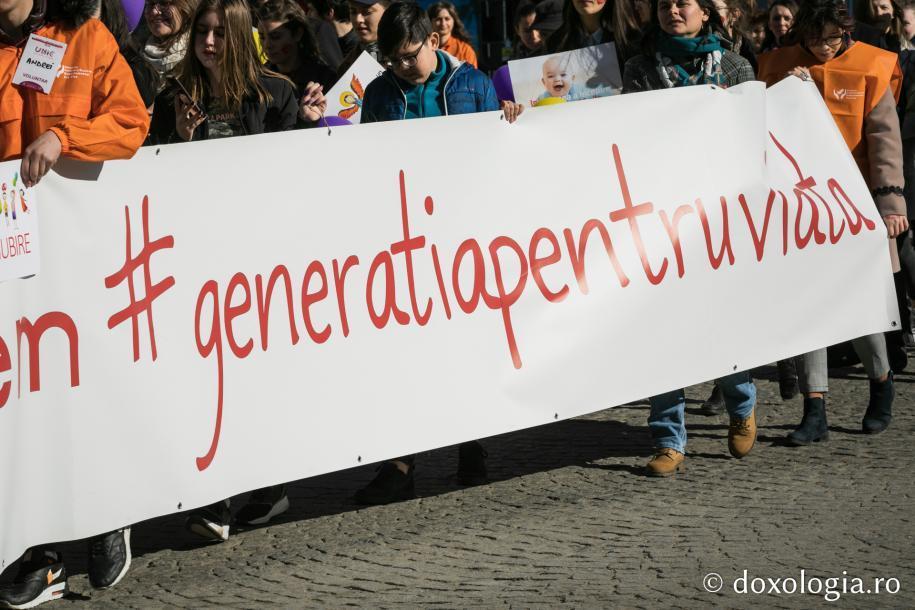 Marșul pentru viață, Iași, 2019 / foto: Oana Nechifor