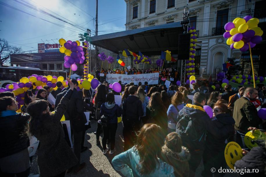 Marșul pentru viață, Iași, 2019 / foto: Silviu Cluci